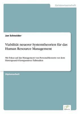 bokomslag Viabilitt neuerer Systemtheorien fr das Human Resource Management