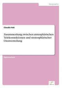 bokomslag Zusammenhang zwischen atmosphärischen Telekonnektionen und stratosphärischer Ozonverteilung