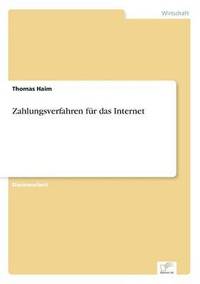 bokomslag Zahlungsverfahren fr das Internet