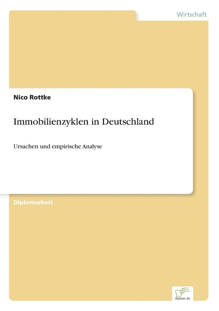 Immobilienzyklen in Deutschland 1