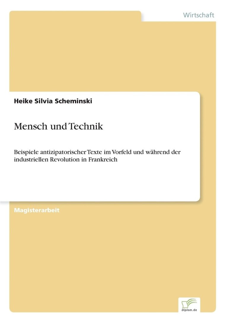 Mensch und Technik 1