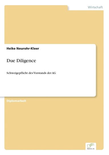 bokomslag Due Diligence
