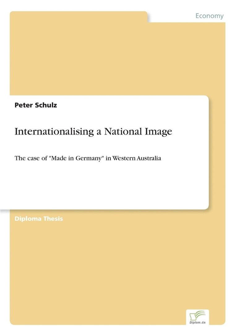 Internationalising a National Image 1