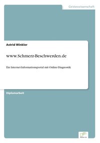 bokomslag www.Schmerz-Beschwerden.de