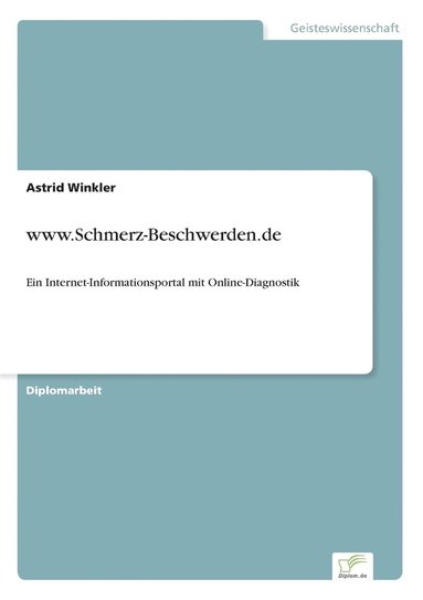 bokomslag www.Schmerz-Beschwerden.de