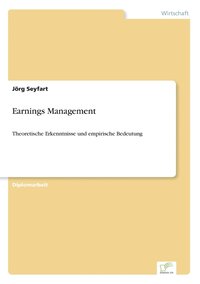 bokomslag Earnings Management