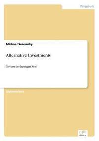 bokomslag Alternative Investments