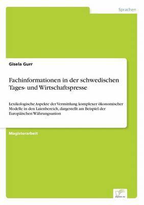 bokomslag Fachinformationen in der schwedischen Tages- und Wirtschaftspresse