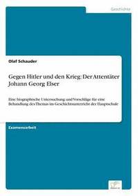 bokomslag Gegen Hitler und den Krieg