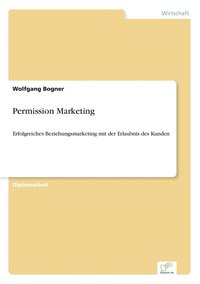 bokomslag Permission Marketing