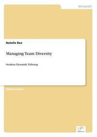 bokomslag Managing Team Diversity