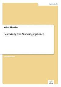 bokomslag Bewertung von Whrungsoptionen