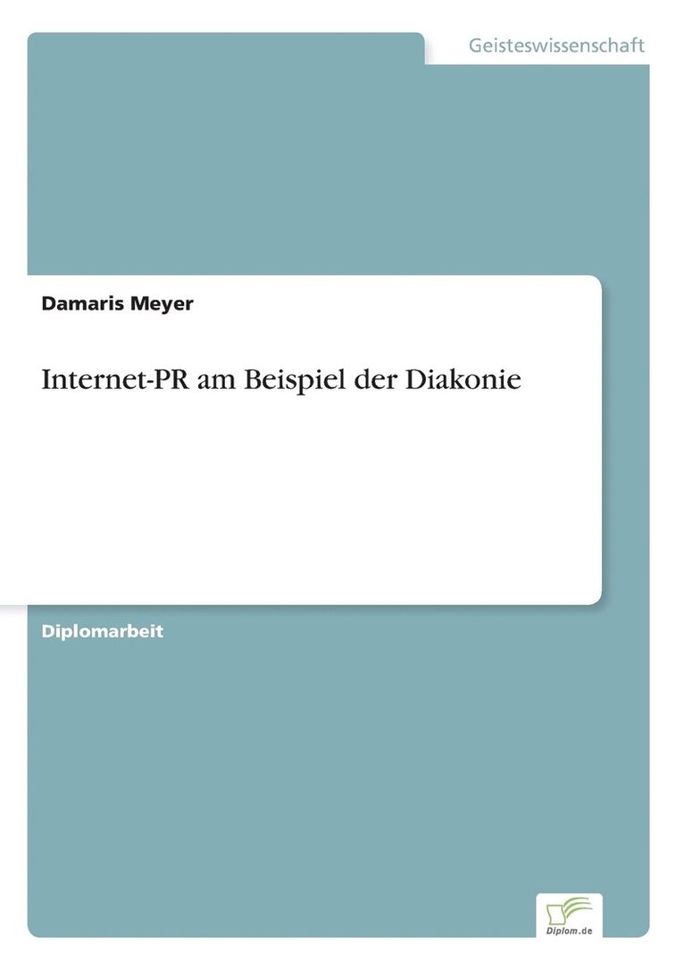 Internet-PR am Beispiel der Diakonie 1