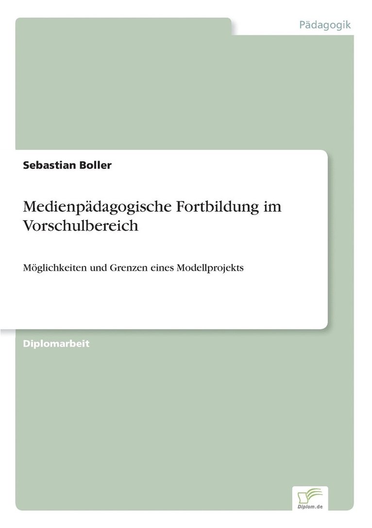 Medienpadagogische Fortbildung im Vorschulbereich 1