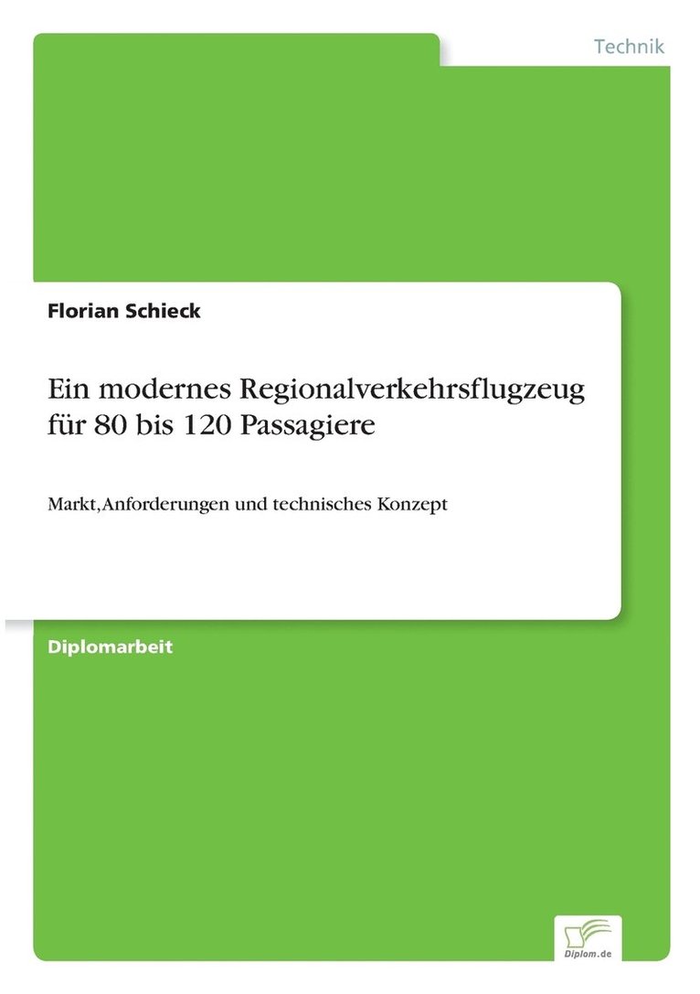 modernes Regionalverkehrsflugzeug für 80 bis 120 Passagiere
