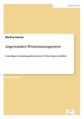 Angewandtes Wissensmanagement 1