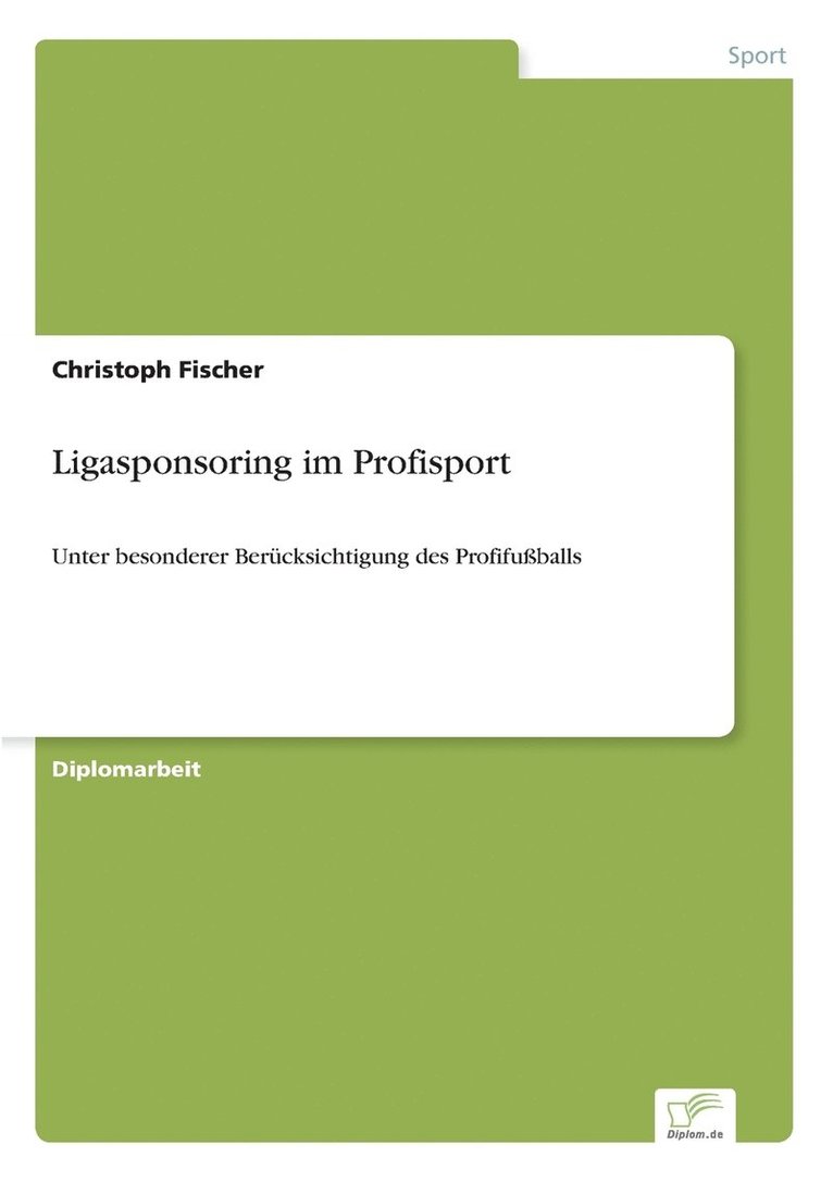 Ligasponsoring im Profisport 1