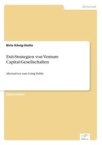 bokomslag Exit-Strategien von Venture Capital-Gesellschaften