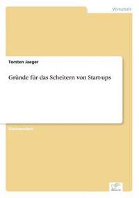 bokomslag Gründe für das Scheitern von Start-ups