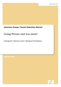 bokomslag Going Private und was dann?
