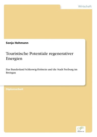 bokomslag Touristische Potentiale regenerativer Energien