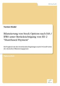 bokomslag Bilanzierung von Stock Options nach IAS / IFRS unter Berucksichtigung von ED 2 'Sharebased Payment'