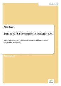 bokomslag Indische IT-Unternehmen in Frankfurt a.M.