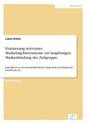 Evaluierung relevanter Marketing-Instrumente zur langfristigen Markenbindung der Zielgruppe 1