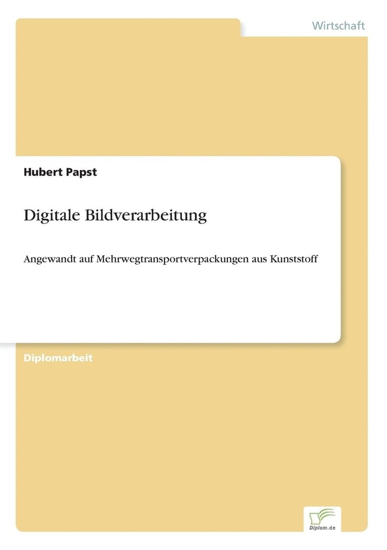 Digitale Bildverarbeitung 1