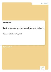 bokomslag Performancemessung von Investmentfonds