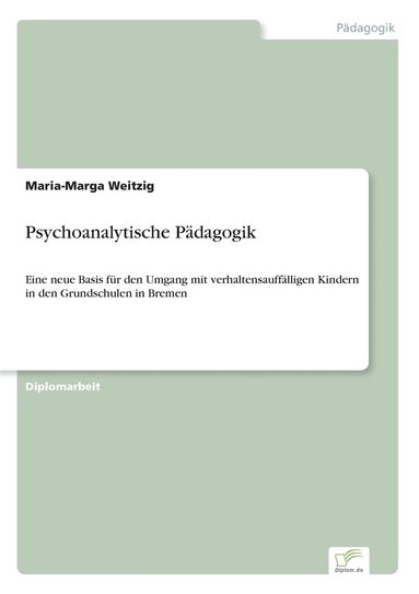 bokomslag Psychoanalytische Pädagogik