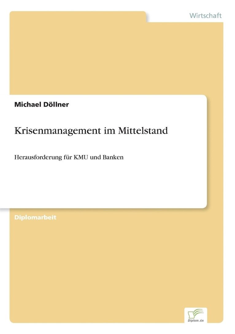 Krisenmanagement im Mittelstand 1