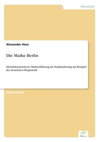 bokomslag Die Marke Berlin