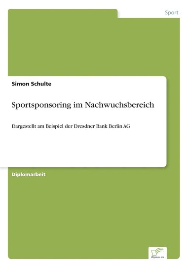 bokomslag Sportsponsoring im Nachwuchsbereich