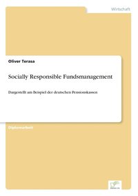 bokomslag Socially Responsible Fundsmanagement