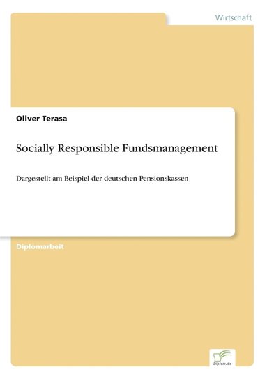 bokomslag Socially Responsible Fundsmanagement