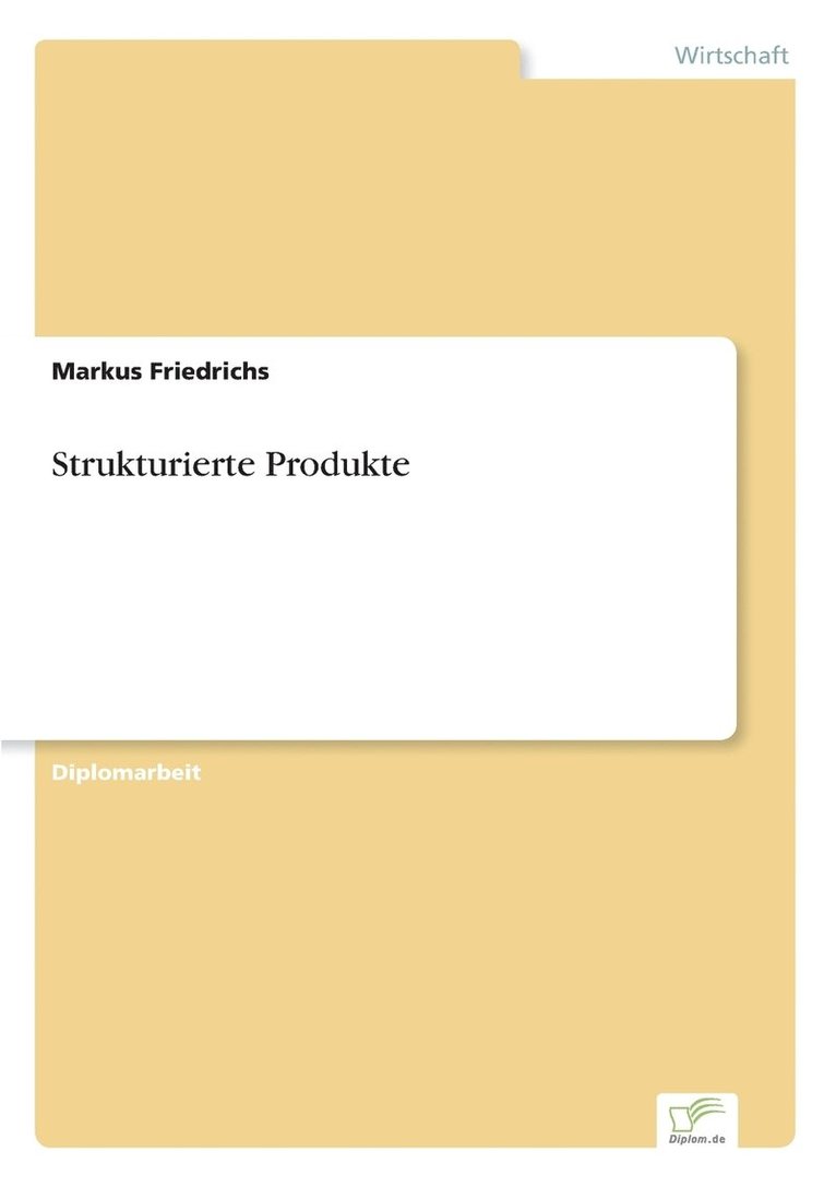 Strukturierte Produkte 1