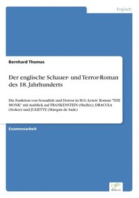 bokomslag Der englische Schauer- und Terror-Roman des 18. Jahrhunderts