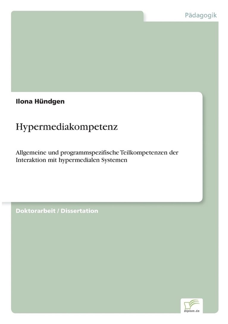 Hypermediakompetenz
