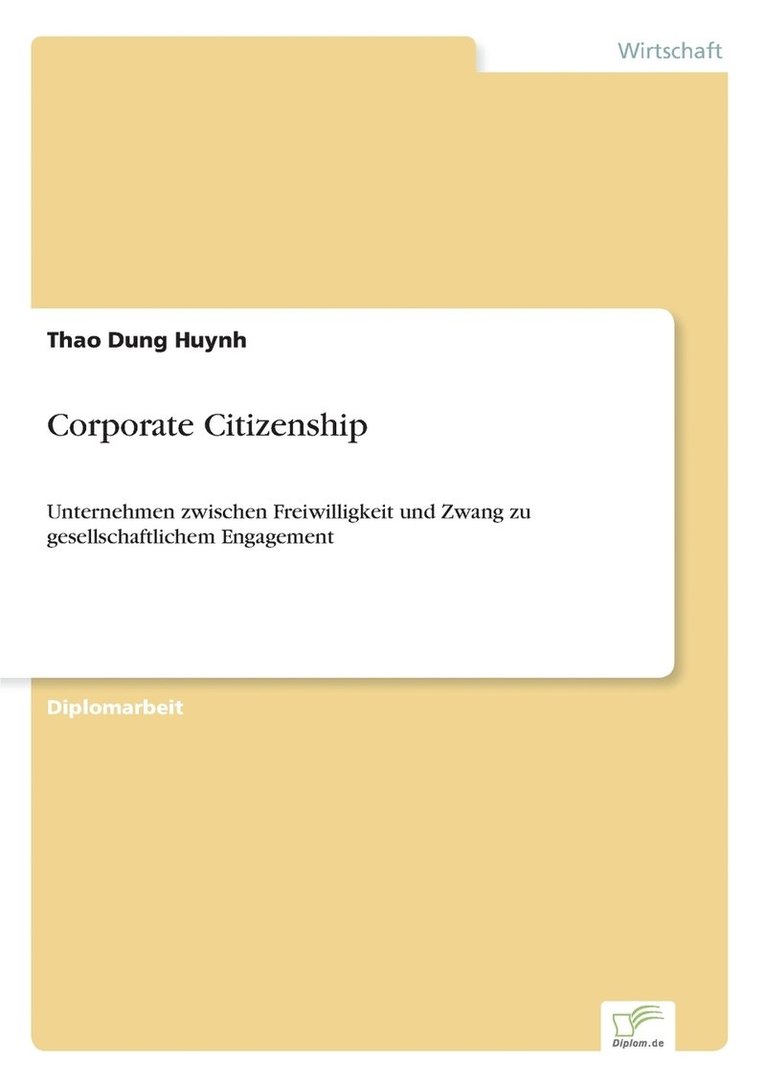Corporate Citizenship 1