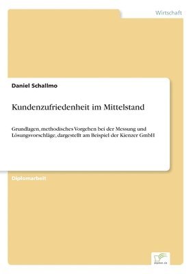 bokomslag Kundenzufriedenheit im Mittelstand