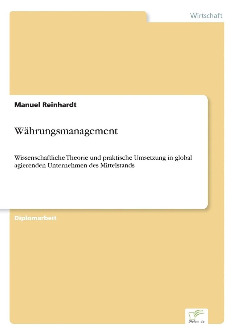 Wahrungsmanagement 1