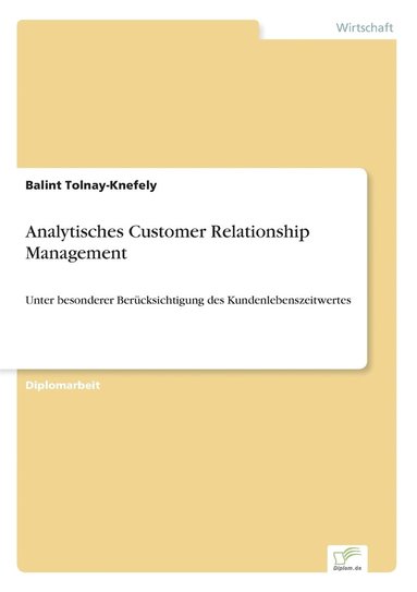 bokomslag Analytisches Customer Relationship Management