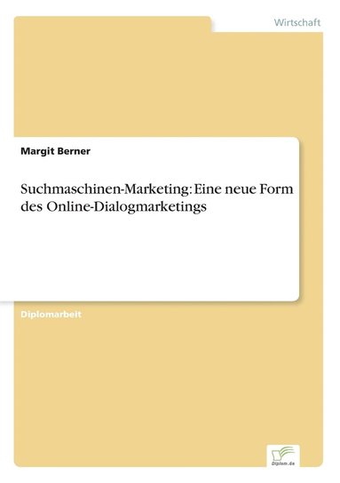 bokomslag Suchmaschinen-Marketing