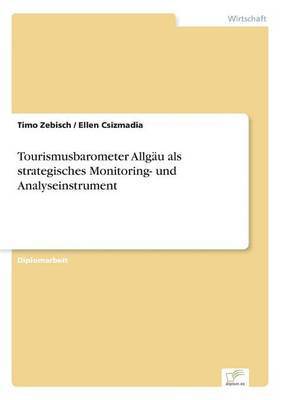 bokomslag Tourismusbarometer Allgu als strategisches Monitoring- und Analyseinstrument