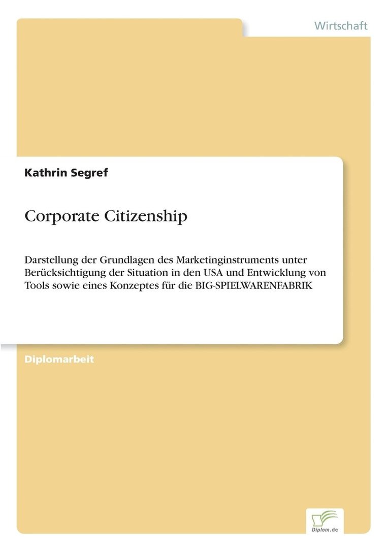 Corporate Citizenship 1