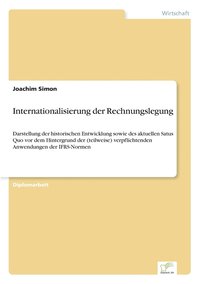 bokomslag Internationalisierung der Rechnungslegung