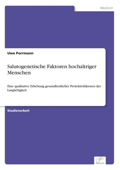 bokomslag Salutogenetische Faktoren hochaltriger Menschen