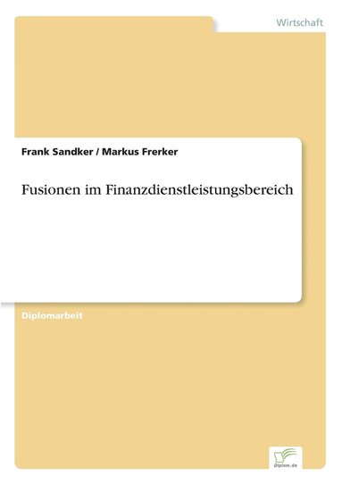 bokomslag Fusionen im Finanzdienstleistungsbereich