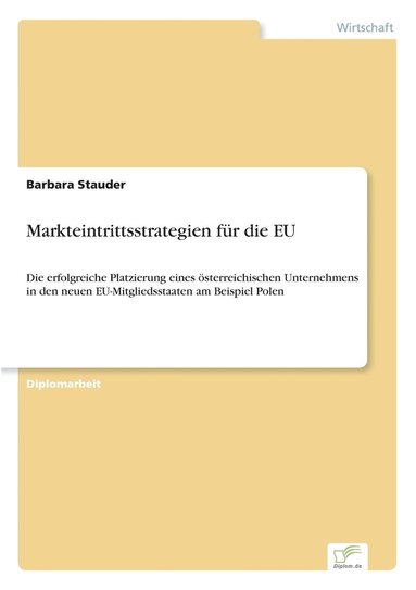 bokomslag Markteintrittsstrategien fr die EU